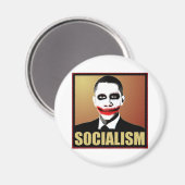 Aimant Rejeter le socialisme (Recto/Verso)