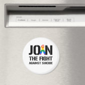 Aimant Rejoignez la lutte contre le suicide gay (In Situ (Lave-vaisselle))