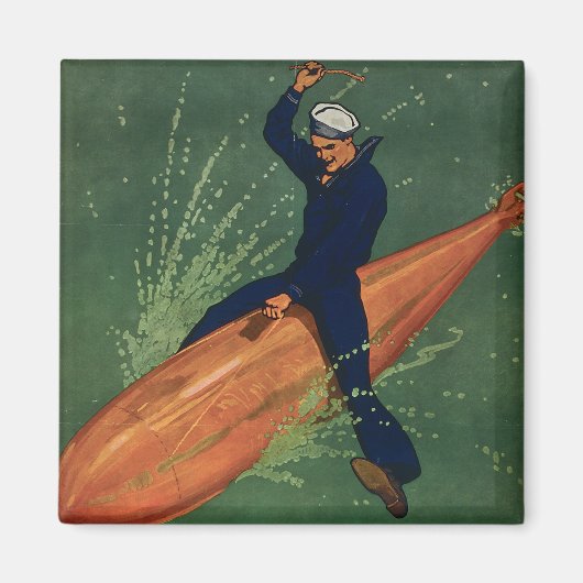 Aimant Rejoignez la Marine (Devant)