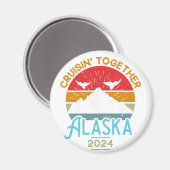 Aimant Rejoindre famille amis et groupe Alaska Cruise 20 (Recto/Verso)