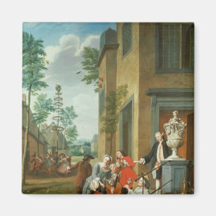 Aimant Réjoissances de villageois