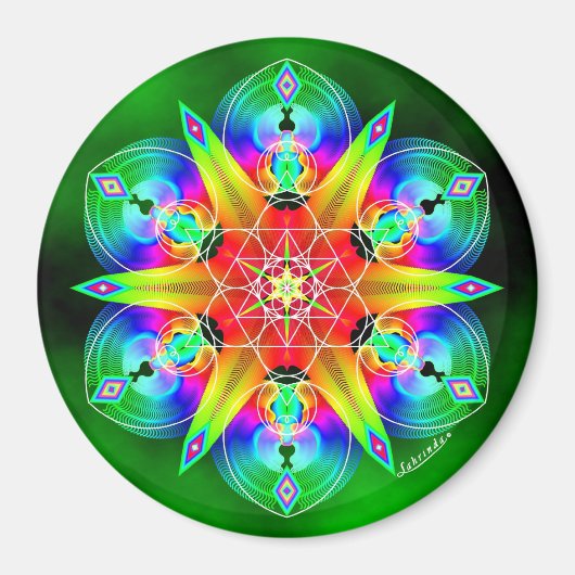 Aimant Réjouissez-vous dans le Vortex (Devant)