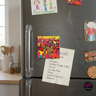 Aimant Réjouissez-vous et ressentez l'adoration du Saint-