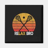 Aimant Relax Bro Drôle Cité de crosse Crosse Vin (Devant)