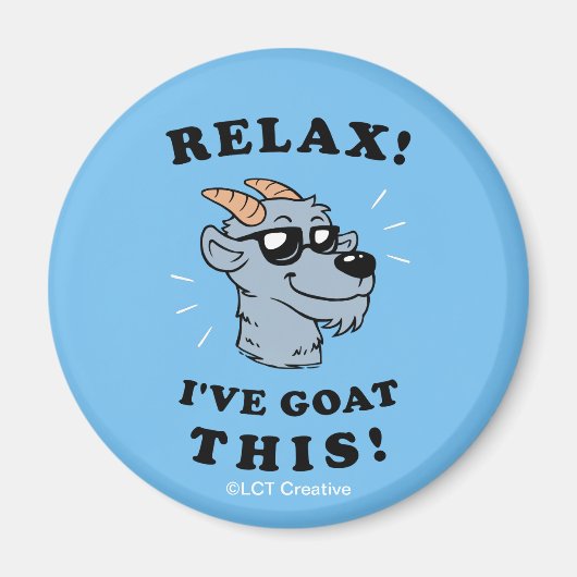 Aimant Relax ! J'ai chéri ça (Devant)