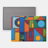 Aimant Relaxant abstrait à apprécier (Recto/Verso)