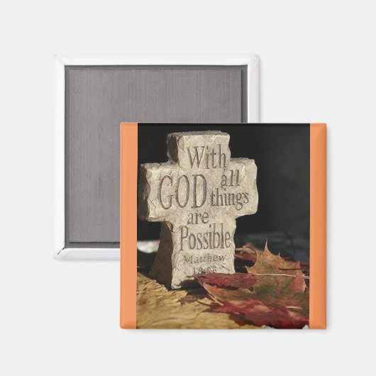 Aimant religieux (Recto/Verso)