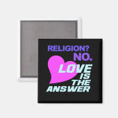 aimant Religion et Amour (Recto/Verso)