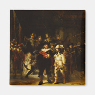 Aimant Rembrandt Nightwatch Night Watch Peinture baroque