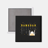 Aimant Remember Allah Ramadan Mubarak Kareem  (Recto/Verso)