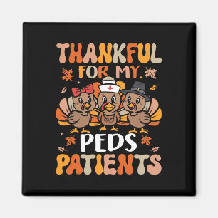 Aimant Remerciements Peds Infirmier Thanksgiving Turquie