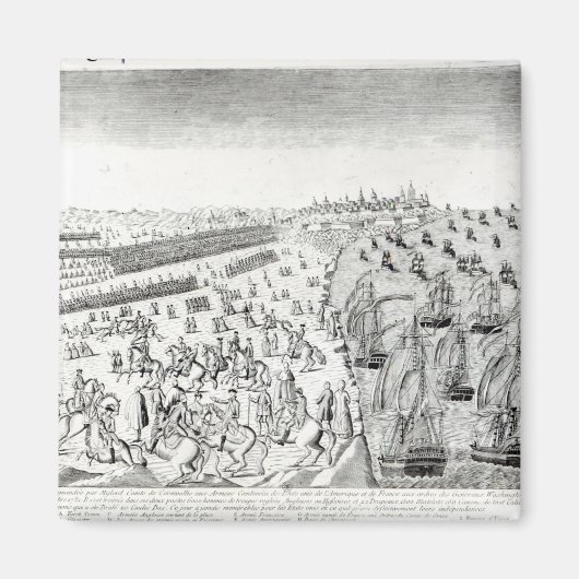 Aimant Remise à Yorktown, 1781 (Devant)