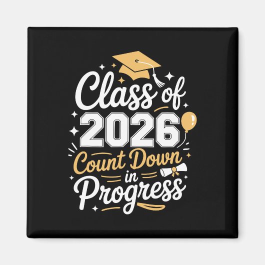 Aimant Remise des diplômes de la promotion 2026 : compte (Devant)