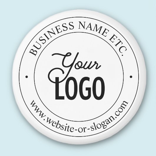 Aimant Remplacement et personnalisation faciles du logo |