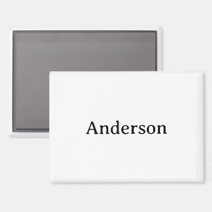 Aimant Remplacer son propre design Rectangle 3,5" x 2,5"