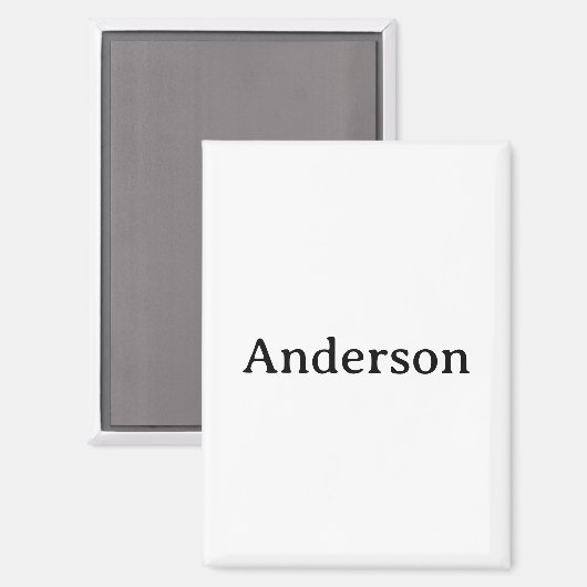 Aimant Remplacer son propre dessin Rectangle 2,5" x 3,5" (Recto/Verso)