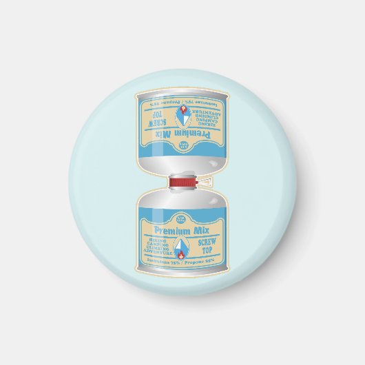 Aimant Remplissage des bombes à gaz pour les poêles de ca (Devant)