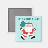 Aimant Remplisseur de bas de Noël de pickleball (Recto/Verso)