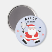 Aimant Remplisseurs de bas de Noël de raquette à main (Recto/Verso)