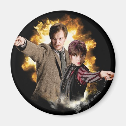 Aimant Remus Lupin et Nymphadora Tonks-Lupin (Devant)