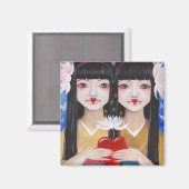 Aimant Ren Cho et Shinobu (Recto/Verso)