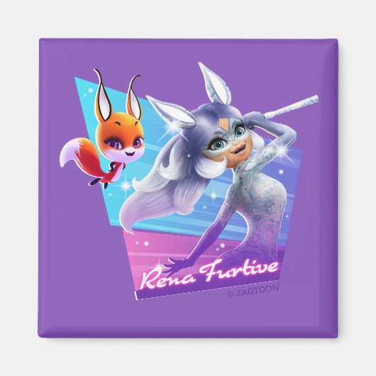 Aimant Rena Furtive Graphic (Devant)