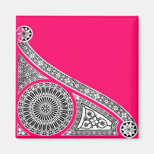 Aimant RENAISSANCE ARCHITECTURE DÉCOR PIERRE rose