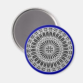 Aimant RENAISSANCE, bleu (Recto/Verso)