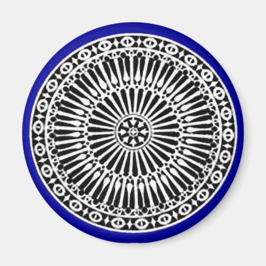 Aimant RENAISSANCE, bleu (Devant)