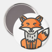 Aimant renard (Recto/Verso)