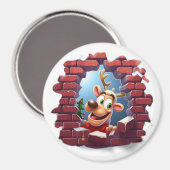 Aimant Renard 3D (Recto/Verso)