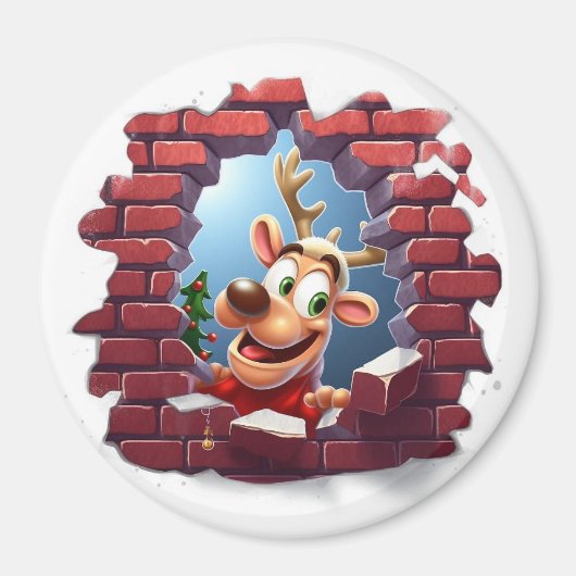 Aimant Renard 3D (Devant)