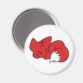 Aimant Renard couché (Recto/Verso)