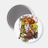 Aimant Renard extérieur (Recto/Verso)