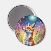 Aimant Renard Majestueux (Recto/Verso)