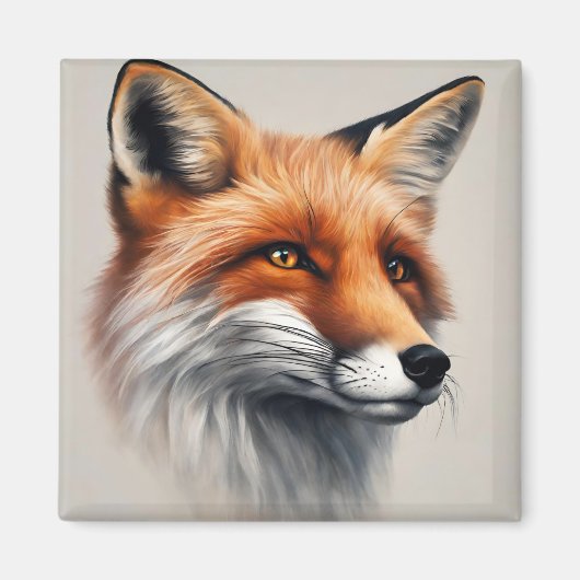 Aimant Renard majestueux (Devant)