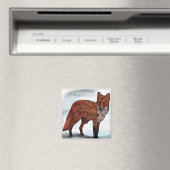 Aimant renard rouge (In Situ (Lave-vaisselle))