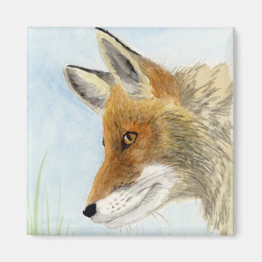 Aimant Renard rouge (Devant)