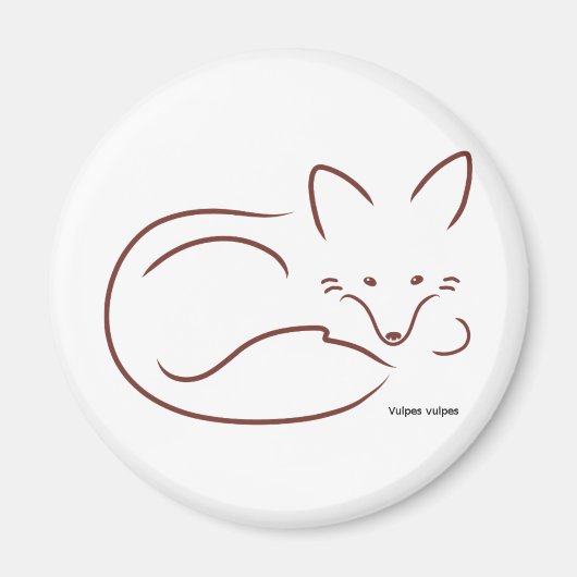 Aimant RenardRouge (Devant)