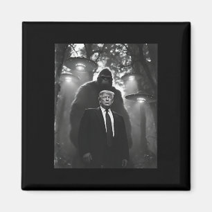 Aimant Rencontre avec Trump Bigfoot Ufo Alien Uap Invasio