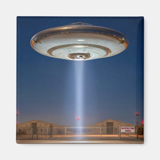 Aimant Rencontre du troisième type : Zone 51 (Devant)