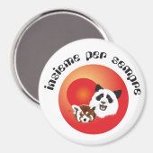 Aimant Rencontre Panda (Recto/Verso)