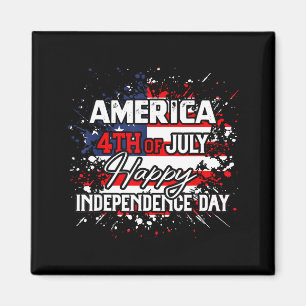 Aimant Rendez au 4 juillet sa grandeur, joyeux 4 juillet