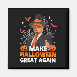 Aimant Rendez Halloween Great Encore Drôle Trump Fantôme