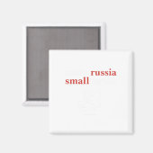 Aimant Rendre à la Russie sa petite place (Recto/Verso)