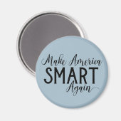 Aimant Rendre intelligente la protestation anti-Trump con (Recto/Verso)