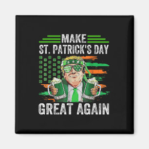 Aimant Rendre la grandeur du Jour de la Saint Patrick à T