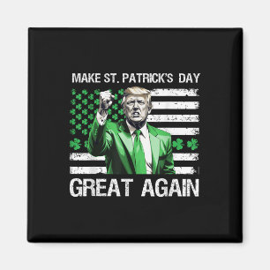Aimant Rendre la grandeur du Jour de la Saint Patrick à T