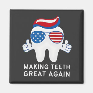 Aimant Rendre les dents plus grandes 4 juillet dentaire