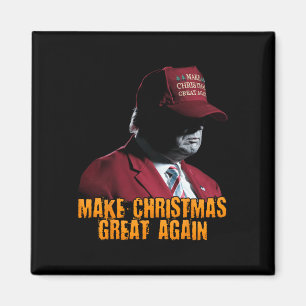 Aimant Rendre Noël grand à nouveau Noël Noël amusant Trum